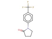 1-(4-三氟<span class='lighter'>甲基</span>苯基)-2-<span class='lighter'>吡咯烷</span>酮