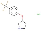 3-(4-三<span class='lighter'>氟</span>甲基<span class='lighter'>苯</span>氧基)吡咯烷<span class='lighter'>盐酸盐</span>