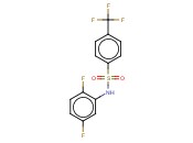N-(2,5-DIFLUOROPHENYL)-4-(TRIFLUOROMETHYL)BENZENESULFONAMIDE