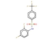 N-(2,4-DIFLUOROPHENYL)-4-(TRIFLUOROMETHYL)BENZENESULFONAMIDE