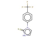 1-(4-<span class='lighter'>三</span><span class='lighter'>氟</span><span class='lighter'>甲基</span><span class='lighter'>苯</span>)咪唑啉-2-<span class='lighter'>硫</span>酮