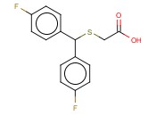 ([BIS(4-FLUOROPHENYL)METHYL]THIO)ACETIC ACID