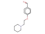 4-(2-哌啶-1-<span class='lighter'>乙</span><span class='lighter'>氧基</span>)<span class='lighter'>苯</span><span class='lighter'>甲醛</span>