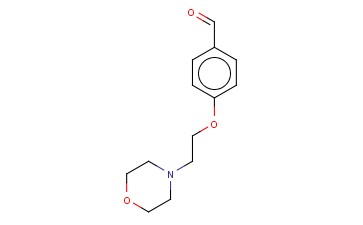 4-(2-吗啉<span class='lighter'>乙</span><span class='lighter'>氧基</span>)<span class='lighter'>苯</span><span class='lighter'>甲醛</span>