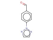 4-[1,2,3]<span class='lighter'>三</span><span class='lighter'>唑</span>-2-基<span class='lighter'>苯</span>甲醛