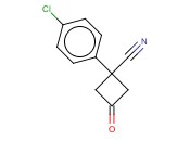 1-(4-CHLOROPHENYL)-3-OXOCYCLOBUTANE-1-CARBONITRILE