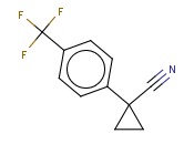 1-(4-(trifluoromethyl)phenyl)cyclopropanecarbonitrile