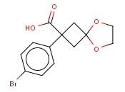 2-(4-BROMOPHENYL)-5,8-DIOXASPIRO[3.4]OCTANE-2-CARBOXYLIC ACID