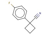 1-(4-fluorophenyl)cyclobutanecarbonitrile