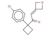 1-(1-(4-CHLOROPHENYL)CYCLOBUTYL)-2-(OXETAN-3-YLIDENE)ETHANONE