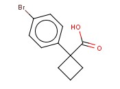 1-(4-<span class='lighter'>BROMOPHENYL</span>)CYCLOBUTANECARBOXYLIC ACID