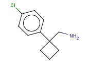 [1-(4-<span class='lighter'>CHLOROPHENYL</span>)CYCLOBUTYL]METHYLAMINE