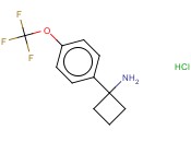 1-(4-(TRIFLUOROMETHOXY)PHENYL) CYCLOBUTANAMINE HYDROCHLORIDE