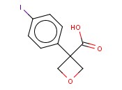 3-(4-IODOPHENYL)OXETANE-3-CARBOXYLIC ACID