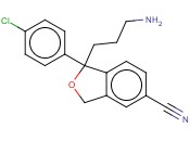 1-(3-氨基丙基)-1-(4-<span class='lighter'>氯苯</span>基)-3H-异苯并呋喃-5-甲<span class='lighter'>腈</span>盐酸