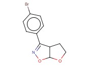 3-(4-BROMOPHENYL)-3A,4,5,6A-TETRAHYDROFURO[3,2-D]ISOXAZOLE