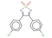 1,2,5-THIADIAZOLE, 3,4-BIS(4-CHLOROPHENYL)-, 1,1-DIOXIDE