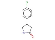 4-(4-氯苯基)-2-<span class='lighter'>吡咯烷</span>酮