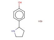 4-(PYRROLIDIN-2-YL)PHENOL <span class='lighter'>HYDROBROMIDE</span>