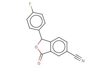 1-(4-<span class='lighter'>氟</span>苯基)-3-羰基-1,3-二氢-2-<span class='lighter'>苯</span>并呋喃-5-<span class='lighter'>甲</span><span class='lighter'>腈</span>