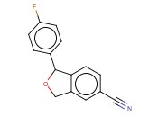 1-(4-FLUOROPHENYL)-1,3-DIHYDROISOBENZOFURAN-5-CARBONITRILE
