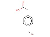 4-(<span class='lighter'>BROMOMETHYL</span>)PHENYLACETIC ACID