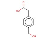 4-(<span class='lighter'>HYDROXYMETHYL</span>)PHENYLACETIC ACID