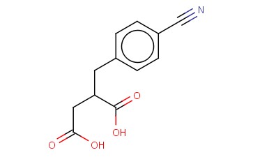 2-(4-CYANO-BENZYL)-<span class='lighter'>SUCCINIC</span> ACID