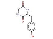 3-[(4-HYDROXYPHENYL)METHYL]PIPERAZINE-<span class='lighter'>2,5-DIONE</span>