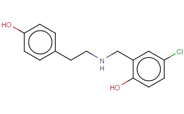 4-CHLORO-2-(([2-(4-HYDROXYPHENYL)ETHYL]AMINO)METHYL)PHENOL