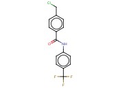 4-(CHLOROMETHYL)-N-[4-(TRIFLUOROMETHYL)PHENYL]BENZAMIDE