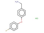 4-(4-<span class='lighter'>氟</span><span class='lighter'>苯</span>氧基)苄胺<span class='lighter'>盐酸盐</span>