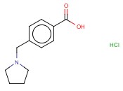 4-(PYRROLIDIN-1-YLMETHYL)BENZOIC ACID HYDROCHLORIDE