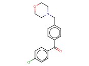 <span class='lighter'>4-CHLORO-4</span>'-<span class='lighter'>MORPHOLINOMETHYL</span> <span class='lighter'>BENZOPHENONE</span>