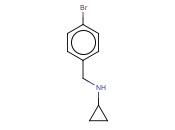 Benzenemethanamine, 4-bromo-N-cyclopropyl-