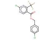 4-CHLOROBENZYL 2-CHLORO-4-(TRIFLUOROMETHYL)PYRIMIDINE-5-CARBOXYLATE