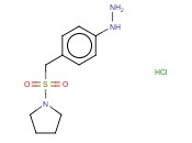4-(1-吡咯烷基磺酰<span class='lighter'>基</span>甲基)<span class='lighter'>苯</span><span class='lighter'>肼</span><span class='lighter'>盐酸盐</span>