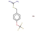 (([4-(TRIFLUOROMETHOXY)PHENYL]METHYL)SULFANYL)METHANIMIDAMIDE <span class='lighter'>HYDROBROMIDE</span>