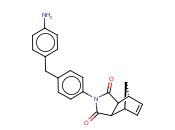 N-[4-(4-<span class='lighter'>氨基</span><span class='lighter'>苯</span>)苯基]-5-降冰片烯-2,3-<span class='lighter'>二甲</span>酰亚胺