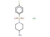 1-(4-<span class='lighter'>氟</span><span class='lighter'>苯</span>磺酰基)哌啶-4-胺<span class='lighter'>盐酸盐</span>