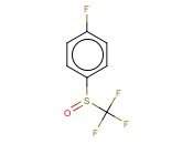 <span class='lighter'>苯</span>,1-<span class='lighter'>氟</span>-4-[(<span class='lighter'>三</span><span class='lighter'>氟</span><span class='lighter'>甲基</span>)亚硫<span class='lighter'>酰</span>基<