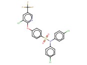 N-(4-CHLOROPHENYL)-4-((3-CHLORO-5-(TRIFLUOROMETHYL)-2-PYRIDINYL)OXY)-N-(4-CHLOROPHENYL)BENZENESULFONAMIDE