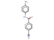 N-(4-AMINOPHENYL)-5-<span class='lighter'>CYANOPYRIDINE</span>-2-CARBOXAMIDE