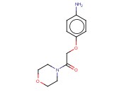 4-(2-<span class='lighter'>吗</span><span class='lighter'>啉</span>-4-<span class='lighter'>基</span>-2-氧代乙氧基)<span class='lighter'>苯胺</span>