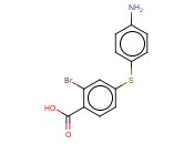 4-(4-AMINOPHENYLTHIO)-<span class='lighter'>2-BROMOBENZOIC</span> ACID
