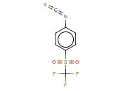 1-<span class='lighter'>isothiocyanato</span>-4-(trifluoromethylsulfonyl)benzene