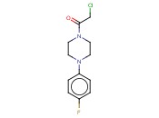 1-(CHLORO<span class='lighter'>ACETYL</span>)-4-(4-FLUOROPHENYL)PIPERAZINE