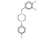 1-(4-CHLOROPHENYL)-4-(3,4-DICHLOROBENZYL)PIPERAZINE