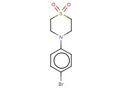4-(1,1-二氧代硫代<span class='lighter'>吗</span><span class='lighter'>啉</span><span class='lighter'>基</span>)溴苯
