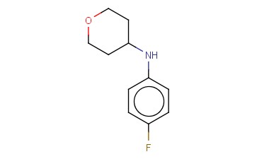 N-(4-FLUOROPHENYL)-N-TETRAHYDRO-2H-PYRAN-4-YLAMINE
